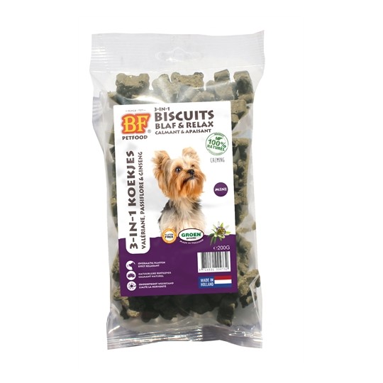 Bf Petfood 3 In 1 Hondenkoekjes Blaf & Relax Mini