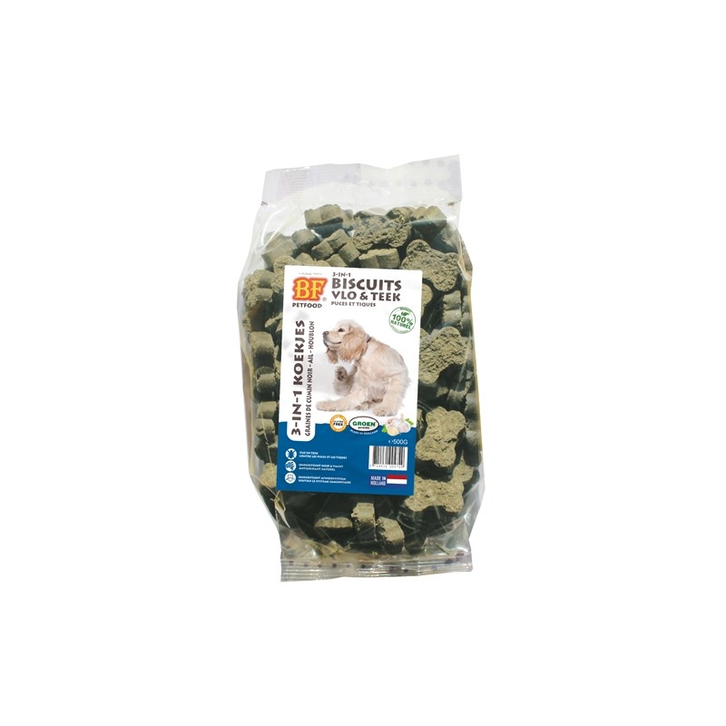 Bf Petfood 3 In 1 Hondenkoekjes Vlo & Teek
