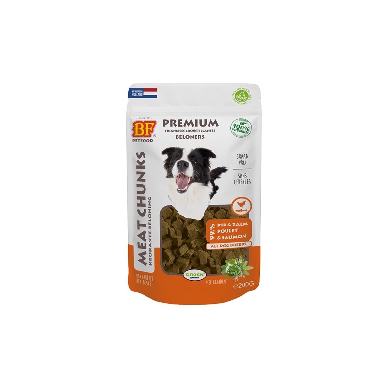 Bf Petfood Meat Chunks Kip En Zalm