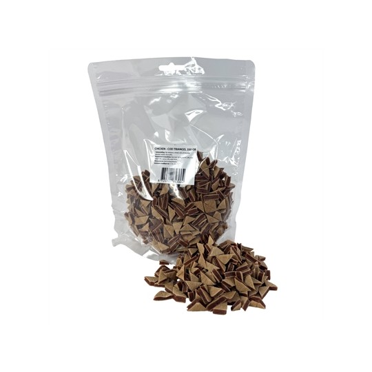 I Am Chicken & Codfish Triangel Sandwich