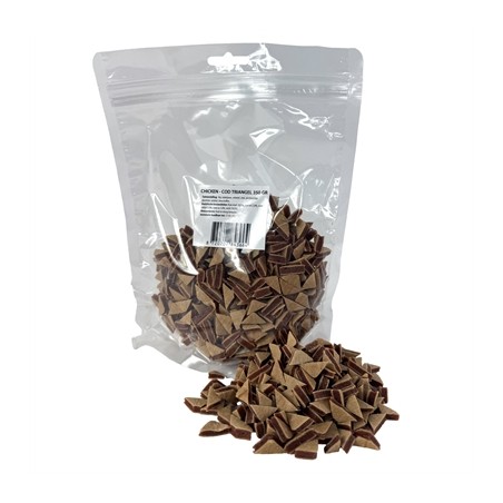 I Am Chicken & Codfish Triangel Sandwich