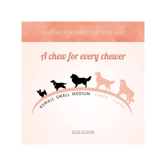 Antos Rawhide White Roll