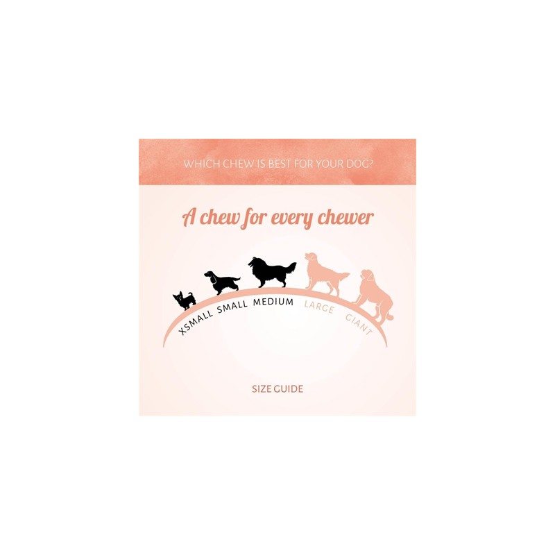 Antos Rawhide White Roll