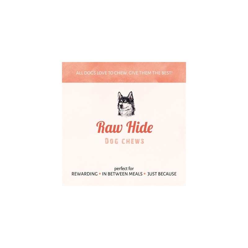 Antos Rawhide White Roll