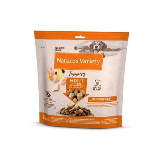 Natures Variety Freeze Dried Toppers Chicken