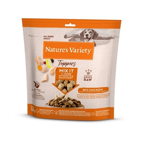 Natures Variety Freeze Dried Toppers Chicken