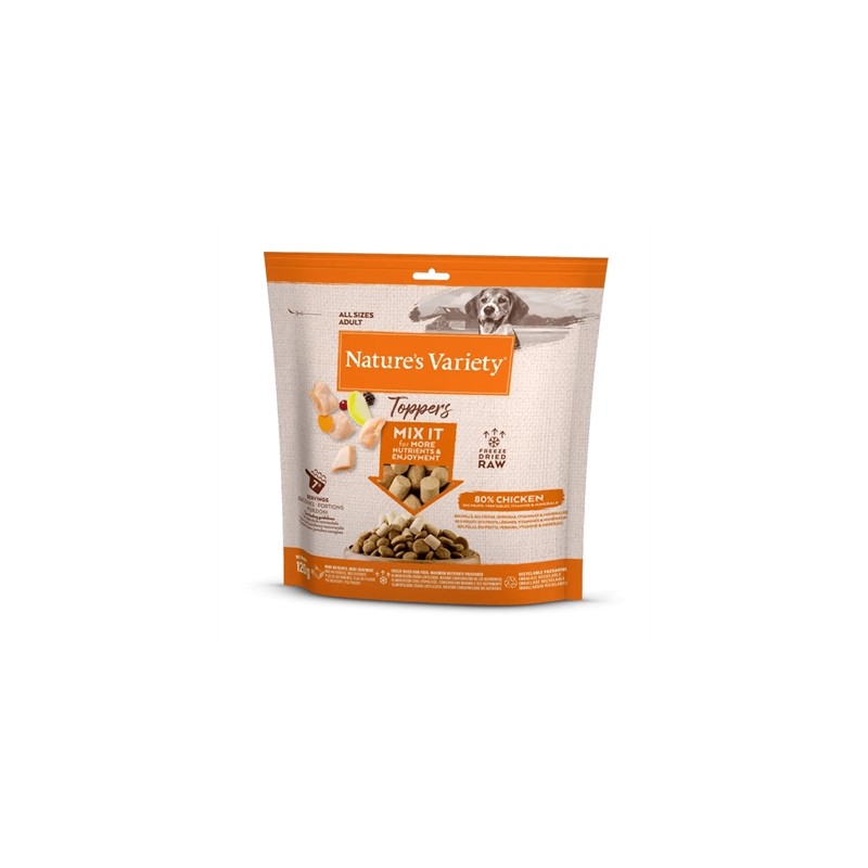 Natures Variety Freeze Dried Toppers Chicken