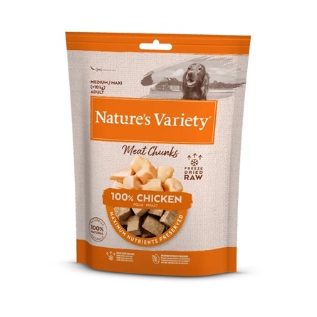 Natures Variety Freeze Dried Chunks Chicken