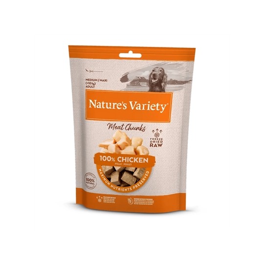Natures Variety Freeze Dried Chunks Chicken