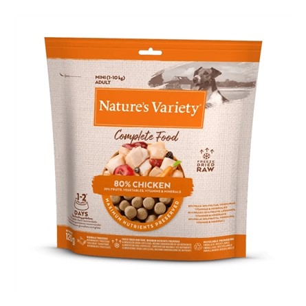 Natures Variety Freeze Dried Complete Mini Adult 1-10 Kg Chicken
