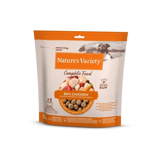 Natures Variety Freeze Dried Complete Mini Adult 1-10 Kg Chicken