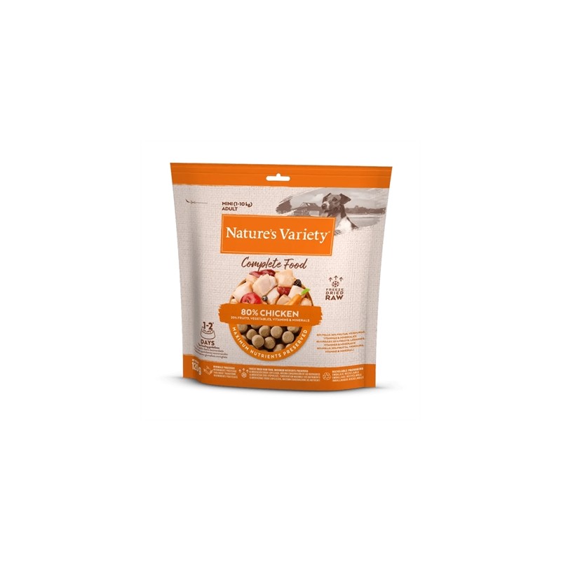 Natures Variety Freeze Dried Complete Mini Adult 1-10 Kg Chicken