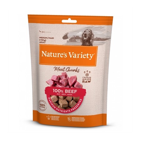 Natures Variety Freeze Dried Chunks Beef
