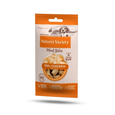 Natures Variety Freeze Dried Bites Chicken