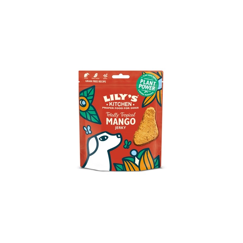 Lily's Kitchen Dog Adult Totally Tropical Mango Jerky