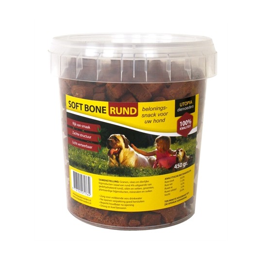 Utopia Diertotaal Soft Bones Rund