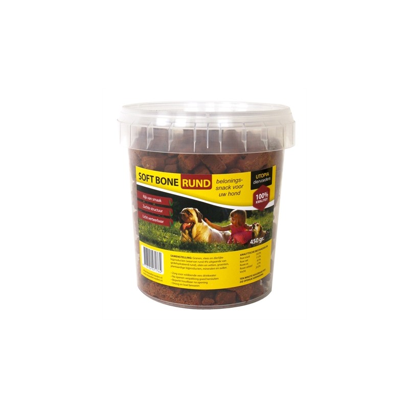 Utopia Diertotaal Soft Bones Rund