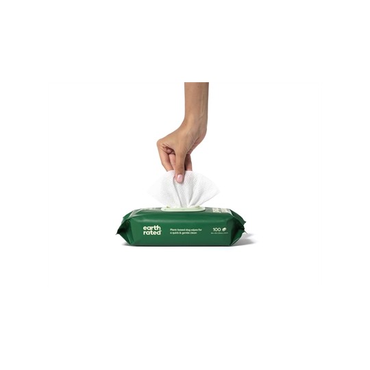 Earth Rated Dog Wipes Geurloos Composteerbaar