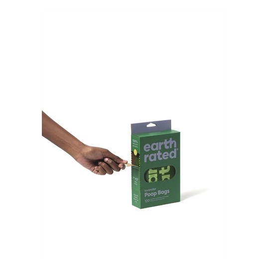 Earth Rated Poepzakjes Met Handvaten Lavendel Gerecycled