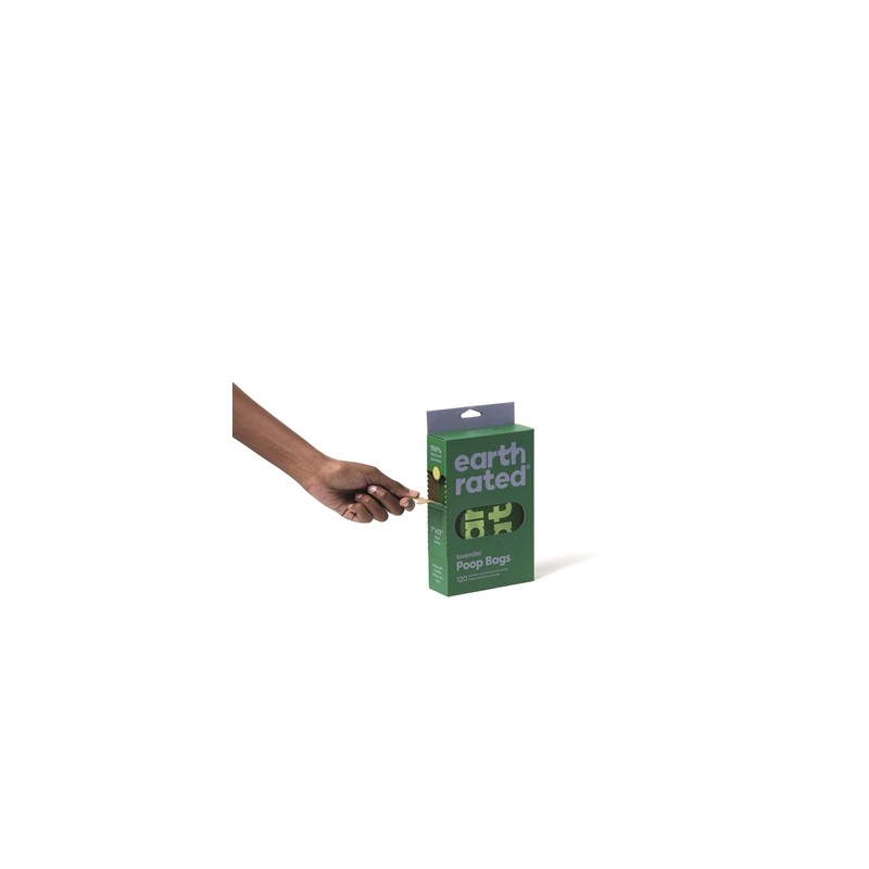 Earth Rated Poepzakjes Met Handvaten Lavendel Gerecycled