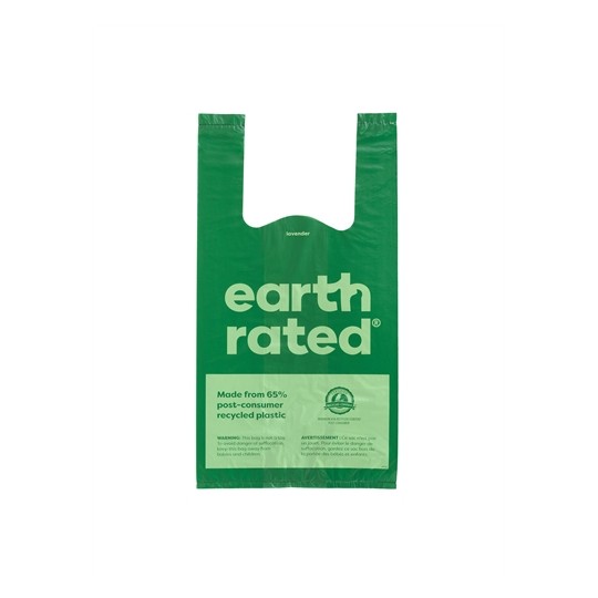 Earth Rated Poepzakjes Met Handvaten Lavendel Gerecycled