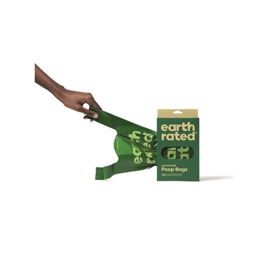 Earth Rated Poepzakjes Met Handvaten Geurloos Gerecycled