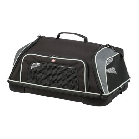 Trixie Hondentas Vliegtuigtas Boarding Zwart / Grijs