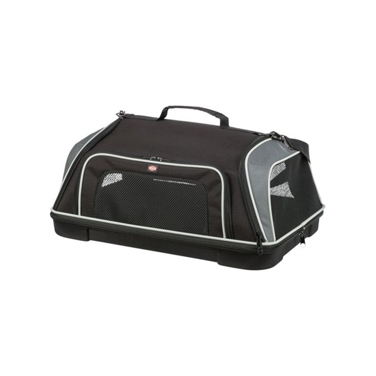 Trixie Hondentas Vliegtuigtas Boarding Zwart / Grijs