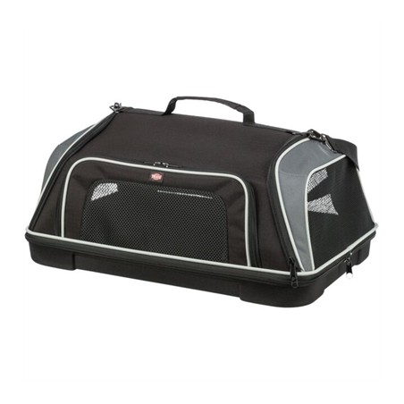 Trixie Hondentas Vliegtuigtas Boarding Zwart / Grijs