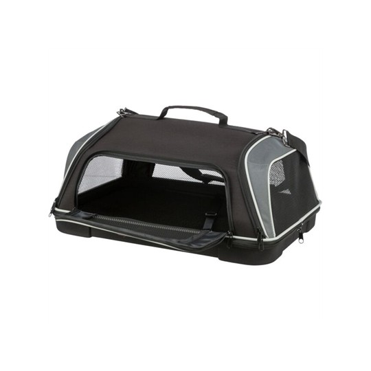 Trixie Hondentas Vliegtuigtas Boarding Zwart / Grijs