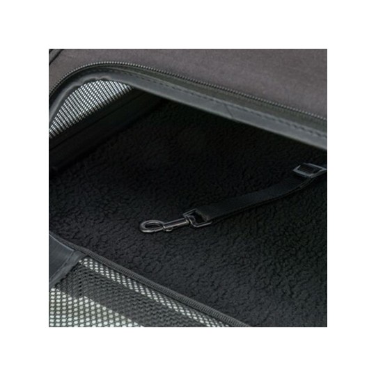 Trixie Hondentas Vliegtuigtas Boarding Zwart / Grijs