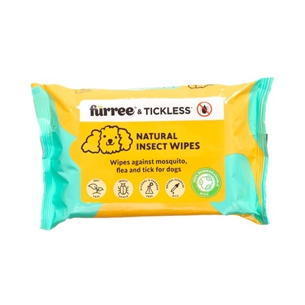 Furree Natural Insect Wipes