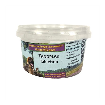 Dierendrogist Tandplak Tabletten