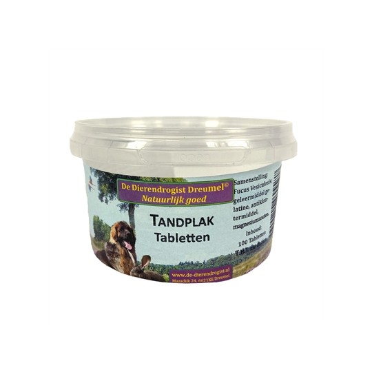 Dierendrogist Tandplak Tabletten