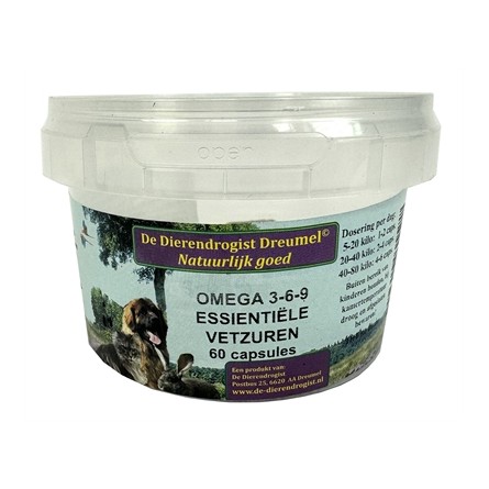 Dierendrogist Omega 3-6-9 Vetzuren Capsules