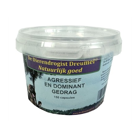 Dierendrogist Agressief / Dominant Capsules