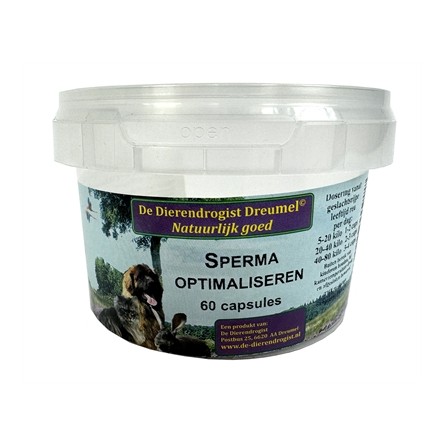 Dierendrogist Sperma Optimaliseren Capsules