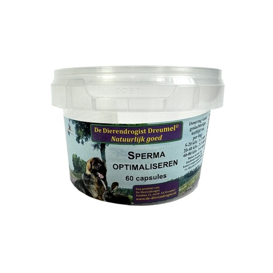 Dierendrogist Sperma Optimaliseren Capsules