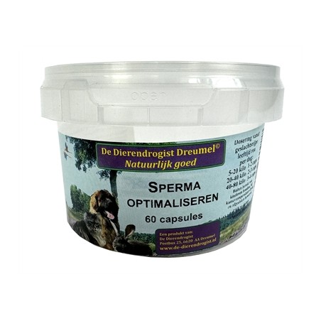 Dierendrogist Sperma Optimaliseren Capsules