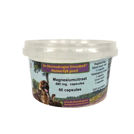 Dierendrogist Magnesium Citraat Capsules