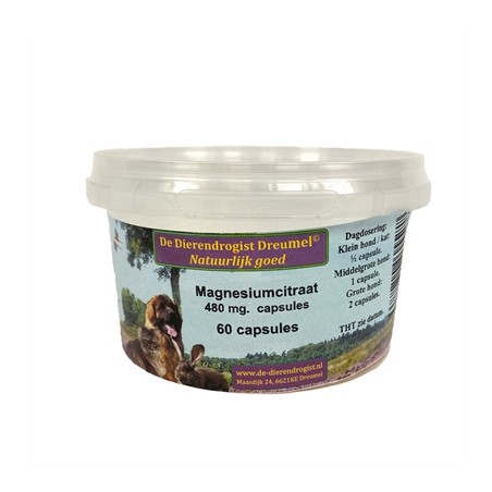 Dierendrogist Magnesium Citraat Capsules