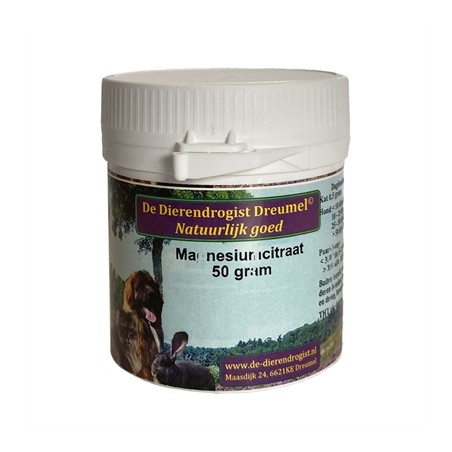 Dierendrogist Magnesium Citraat