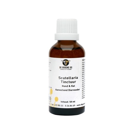 De Groene Os Scutellaria Tinctuur Hond / Kat