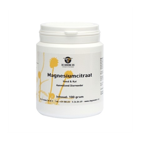 De Groene Os Magnesiumcitraat Hond / Kat
