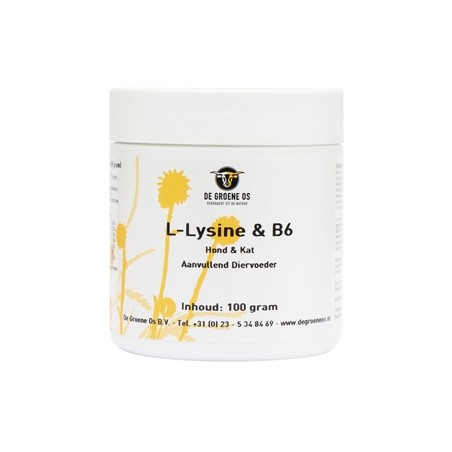 De Groene Os L-Lysine / B6 Hond / Kat