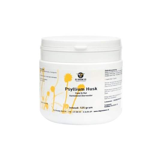 De Groene Os Psyllium Husk Hond / Kat