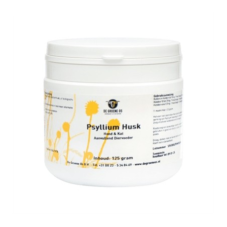 De Groene Os Psyllium Husk Hond / Kat