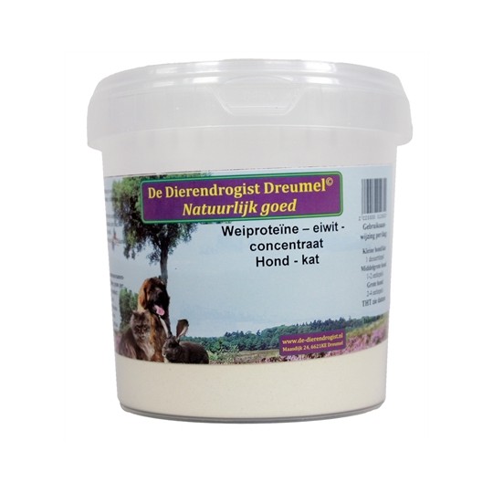 Dierendrogist Weiproteine Concentraat Hond / Kat