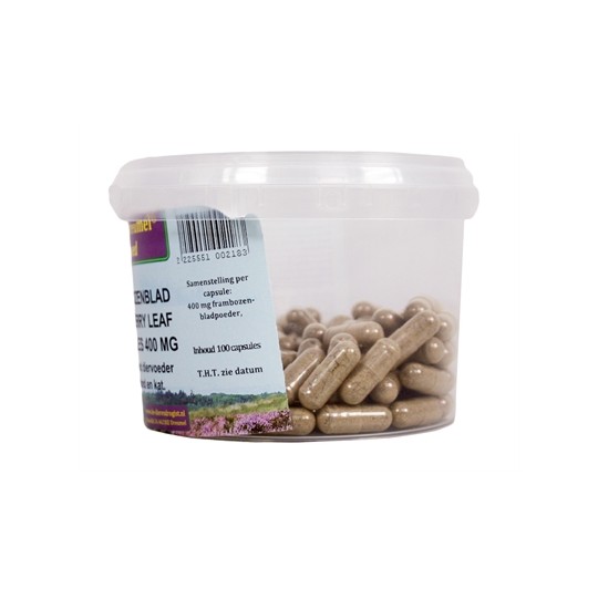 Dierendrogist Frambozenblad Capsules
