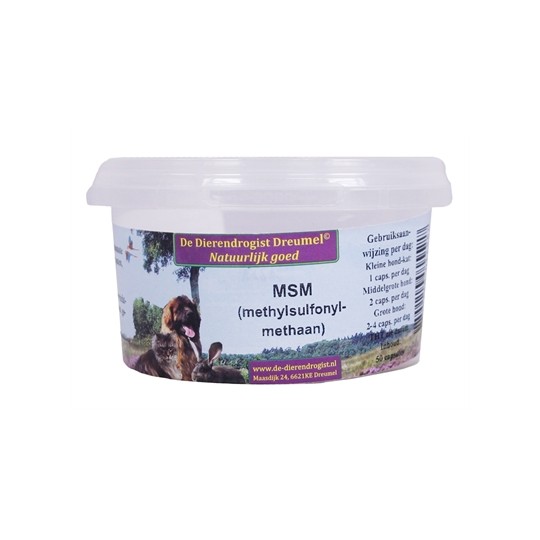 Dierendrogist Msm Capsules